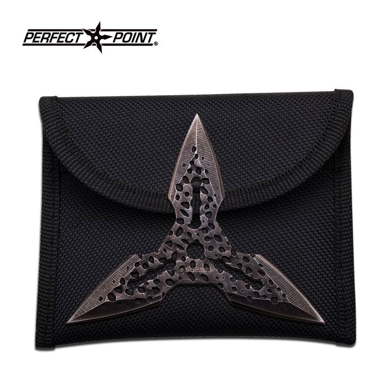 4 Inches Throwing Star Battle Damaged Shuriken - Tophatter's Army Products & Self Defense Collectible Weapons - Tophatter Daily Deals